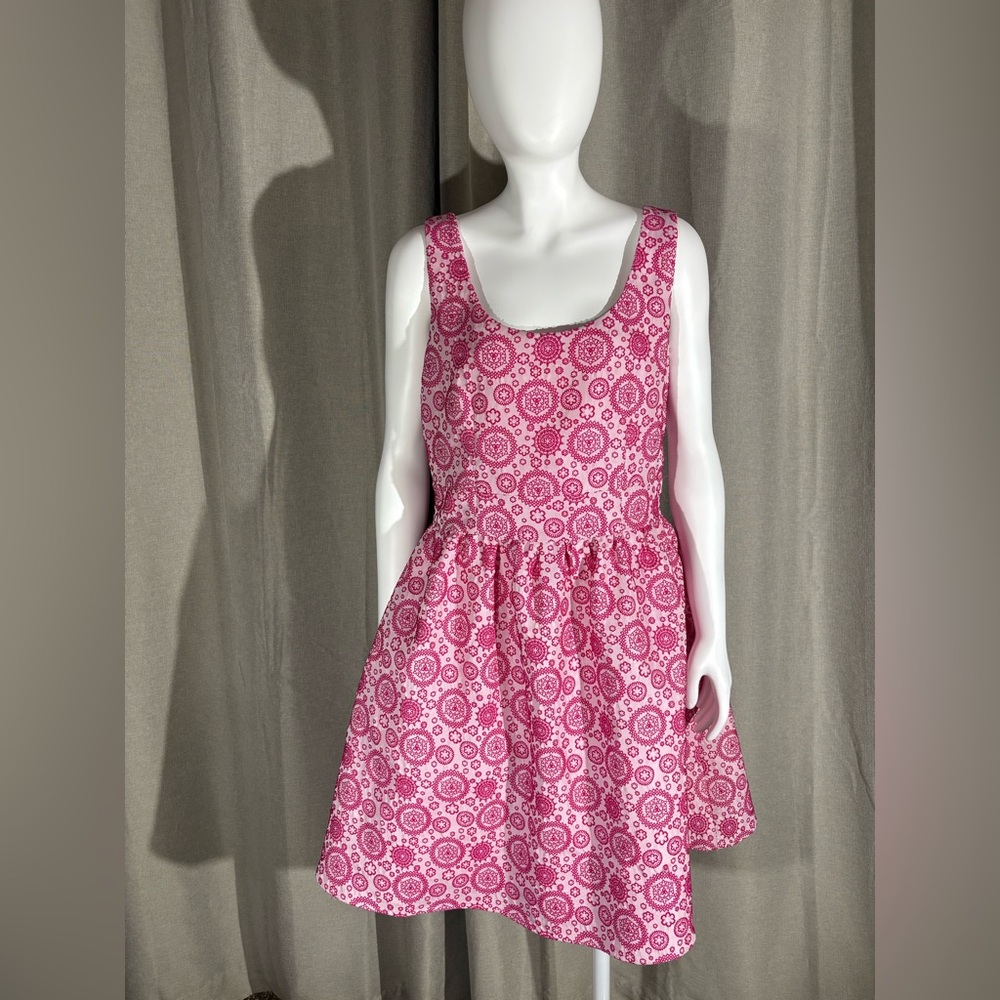 Miami Pink Patterned Dress